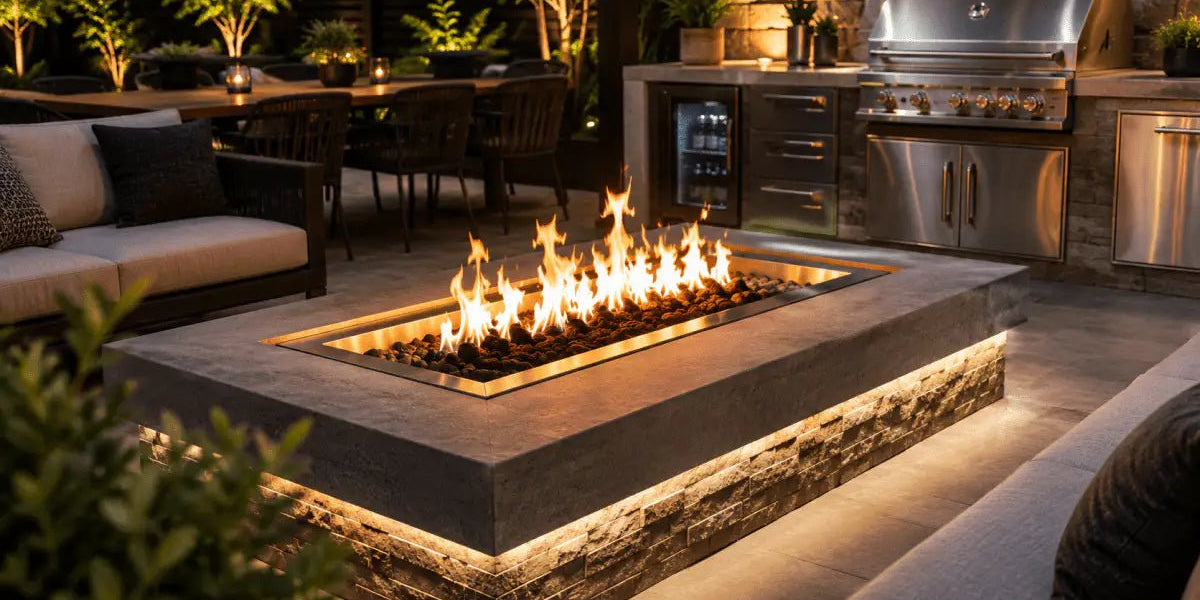 Gas Fire Pit Inserts