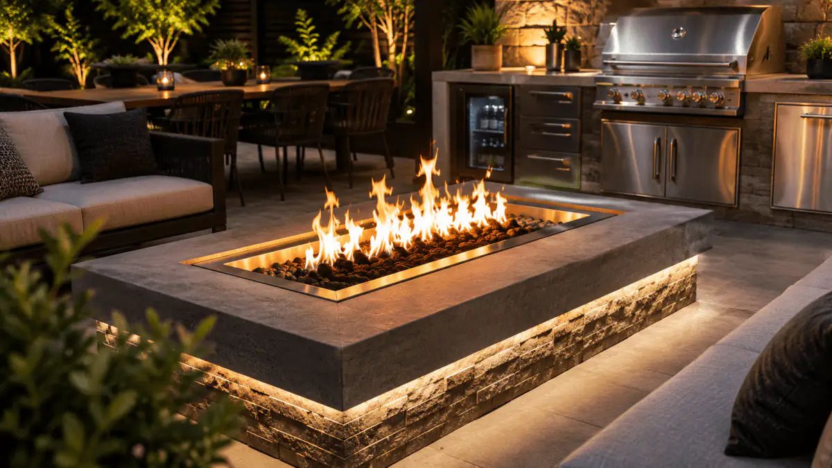 Gas Fire Pit Inserts