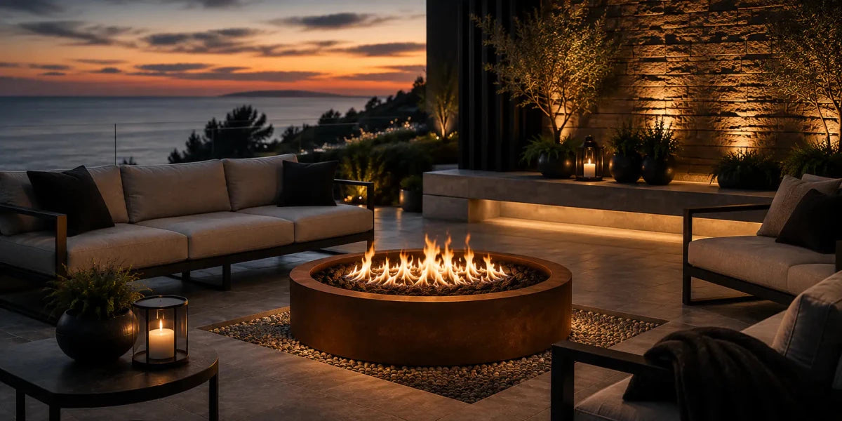 Outdoor Gas Fire Pits