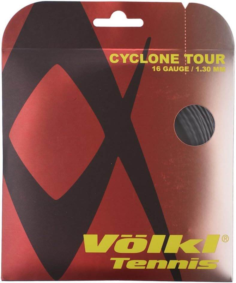 1 Pack Volkl Cyclone Tour 16g/1.30mm Tennis Racquet Strings - Red | Outdoorium