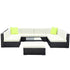 Gardeon 10-Piece Outdoor Wicker Sofa Set - Modular Lounge Setting - View 3