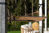 Pacific Hammocks 12ft Larch Wood Arc Hammock Stand & Caribbean Polyester Rope Hammock - hammock view 7
