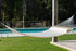 Pacific Hammocks 12ft Larch Wood Arc Hammock Stand & King Quilted Hammock in Cream - hammock view 7