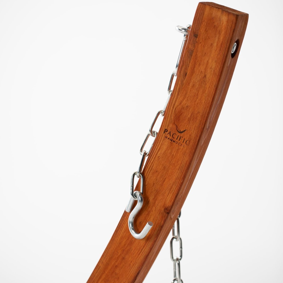 Pacific Hammocks 12ft Larch Wood Arc Hammock Stand - detail 2