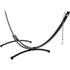12ft Steel Arc Hammock Stand & Caribbean Polyester Rope Hammock | Outdoorium