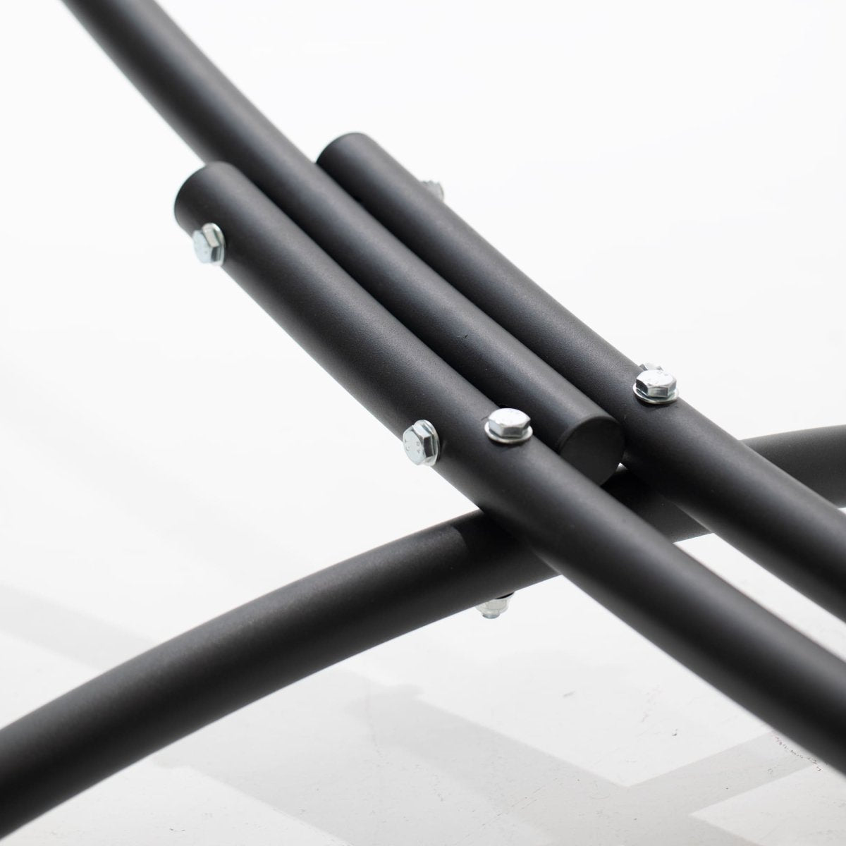 12ft Steel Arc Hammock Stand & Caribbean Polyester Rope Hammock | Outdoorium