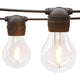 17m Solar Festoon Lights Outdoor LED String Light 2pcs | Home & Garden > Lighting