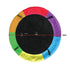 1m Tree Swing in Multi-Color Rainbow Kids Indoor/Outdoor Round Mat Saucer Swing - Outdoorium
