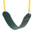 2 Pack Swings Seats Heavy Duty 66" Chain Plastic Coated Playground Swing | Outdoorium