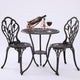 2 Seater Dominique Cast Aluminium Bistro Set | Outdoorium