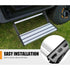 200KG Heavy Duty Caravan Step Folding Pull Out Portable RV Camper Trailer Tools - Outdoorium