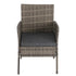 4 Seater Wicker Outdoor Lounge Set &8211; Mixed Grey | Outdoorium