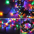 400 Low Voltage LED Curtain Lights 8 Functions 1.9x2M Christmas Decoration Multicolor - Outdoorium