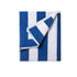400GSM Cabana Stripe Cotton Polyester Beach Towel Blue | Outdoorium