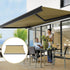 4.0m x 3.0m Retractable Folding Arm Awning Heavy Duty Full Cassette Motorised | Outdoorium