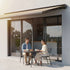 4.0m x 3.0m Retractable Folding Arm Awning Heavy Duty Full Cassette Motorised | Home & Garden > Shading > Awnings
