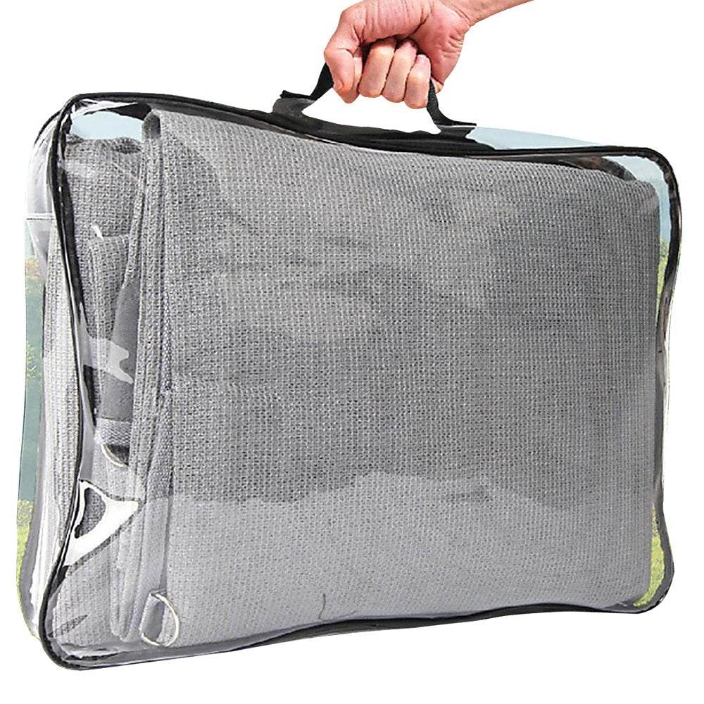 4m Caravan Privacy Screen Side Sunscreen Sun Shade for 14' Roll Out Awning - Outdoorium