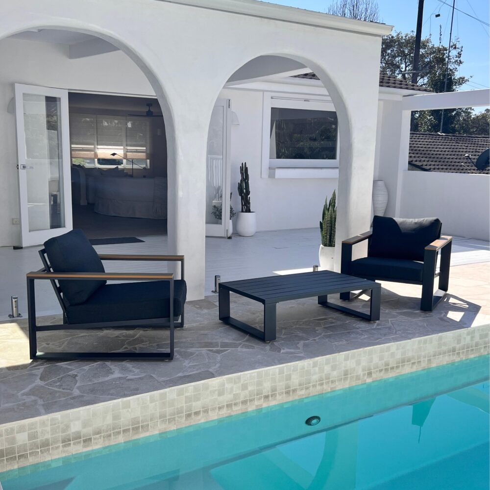5 Seater Grandeur Lounge Suite – White | Outdoorium