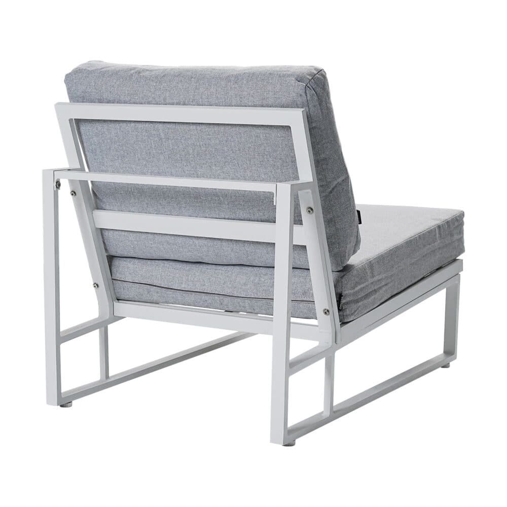 5 Seater Grandeur Lounge Suite – White | Furniture > Outdoor