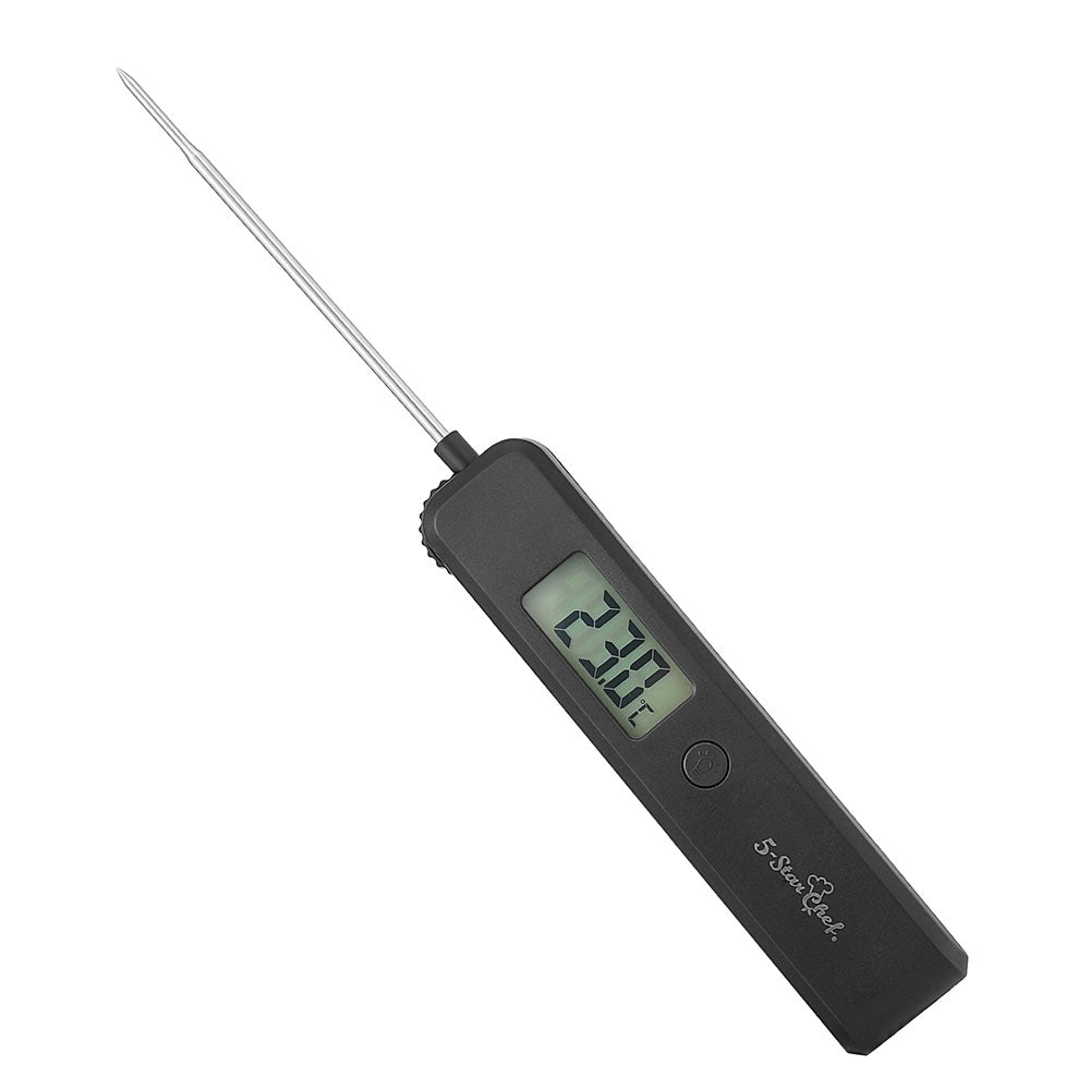 5 - star Chef Food Thermometer  BBQ Meat Instant Read Cooking Fast Smoker Jam Pizza - Outdoorium