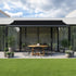 5.0m x 3.0m Retractable Folding Arm Awning Heavy Duty Full Cassette Motorised | Outdoorium