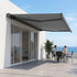 5.0m x 3.0m Retractable Folding Arm Awning Heavy Duty Full Cassette Motorised | Outdoorium