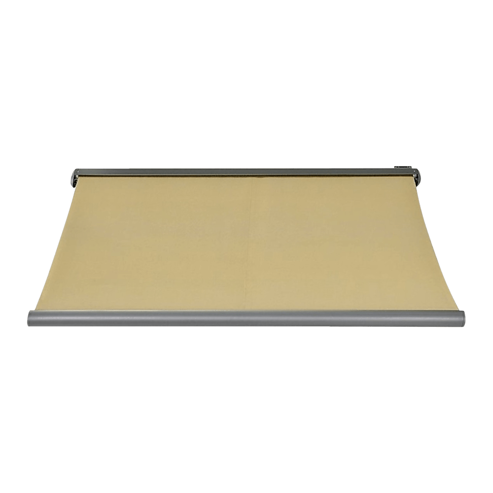 5.0m x 3.0m Retractable Folding Arm Awning Heavy Duty Full Cassette Motorised | Outdoorium