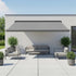 5.5m x 3.0m Retractable Folding Arm Awning Heavy Duty Full Cassette Motorised | Outdoorium