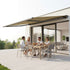 5.5m x 3.0m Retractable Folding Arm Awning Heavy Duty Full Cassette Motorised | Home & Garden > Shading > Awnings