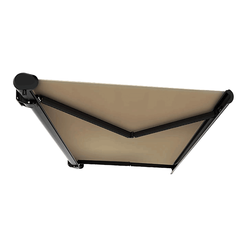 5.5m x 3.0m Retractable Folding Arm Awning Heavy Duty Full Cassette Motorised | Home & Garden > Shading > Awnings