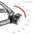 6 Modes LED Head Torch Induction Headlight Camping COB Infrared Strong Lights | Outdoorium