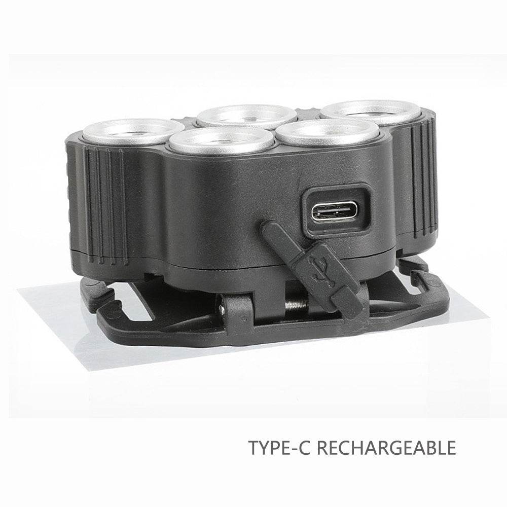 6 Modes LED Head Torch Induction Headlight Camping COB Infrared Strong Lights | Outdoorium