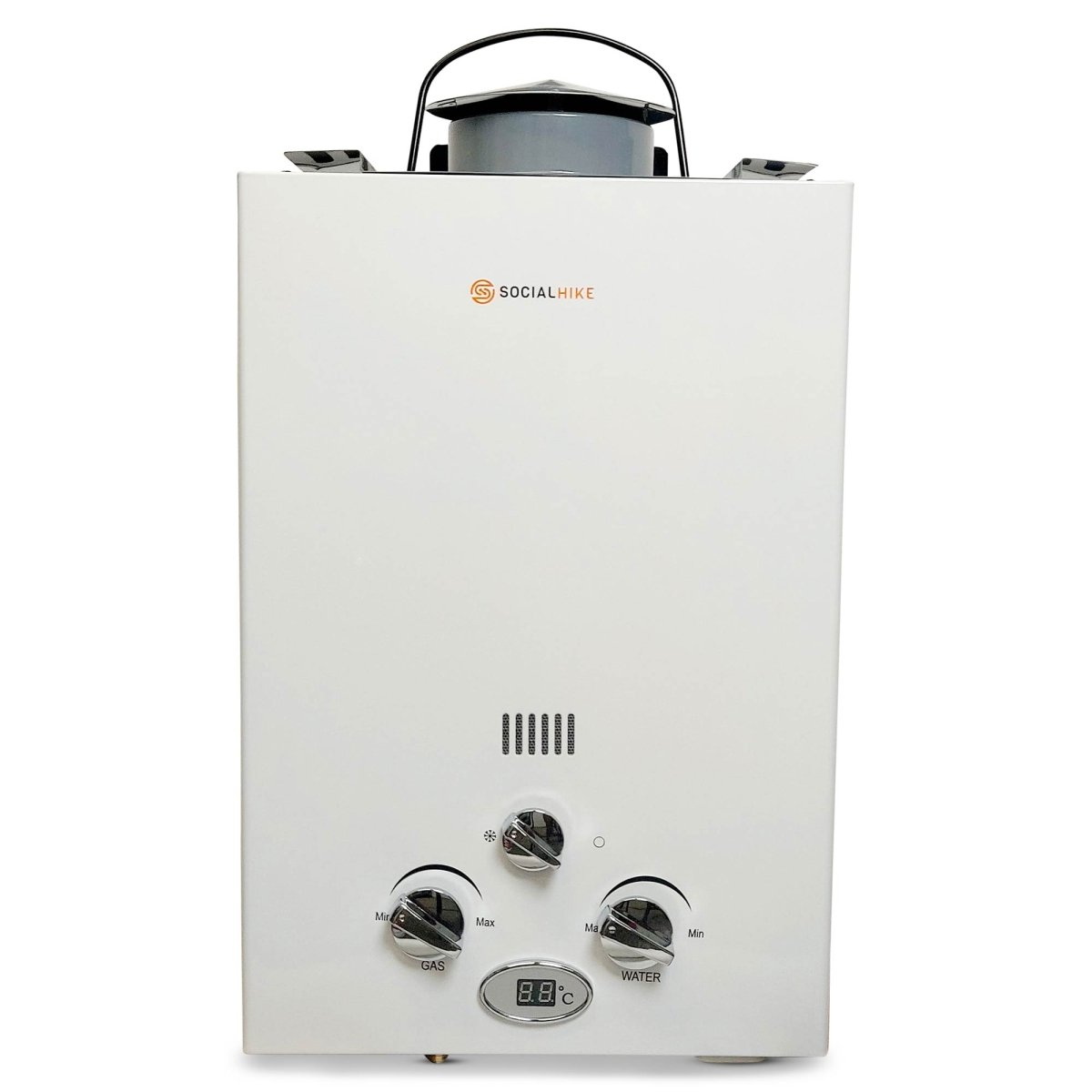 6L Portable Gas Water Heater Shower Outdoor Camping Hot Pump Tankless LPG System - Outdoorium