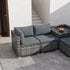 6PCS Outdoor Modular Lounge Sofa Coogee - Grey - Outdoorium