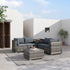 6PCS Outdoor Modular Lounge Sofa Coogee - Grey | Outdoorium