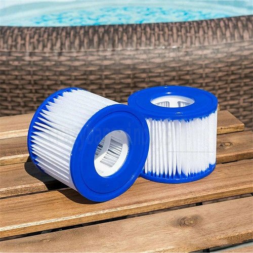 6PCS Replacement Bestway VI Filter Cartridge Inflatable Lay - Z - Spa Filters 58323 | Outdoorium