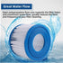 6PCS Replacement Bestway VI Filter Cartridge Inflatable Lay - Z - Spa Filters 58323 | Outdoorium