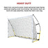 8' x 5' Soccer Football Goal Foot Portable Net Quick Set Up - Outdoorium