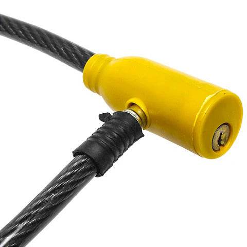 80cm Bicycle Lock with Keys Bike Scooter | Outdoorium