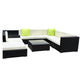 Gardeon 9-Piece Outdoor Wicker Sofa Set - 7-Seater Modular Lounge