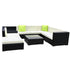 Gardeon 9-Piece Outdoor Wicker Sofa Set - 7-Seater Modular Lounge