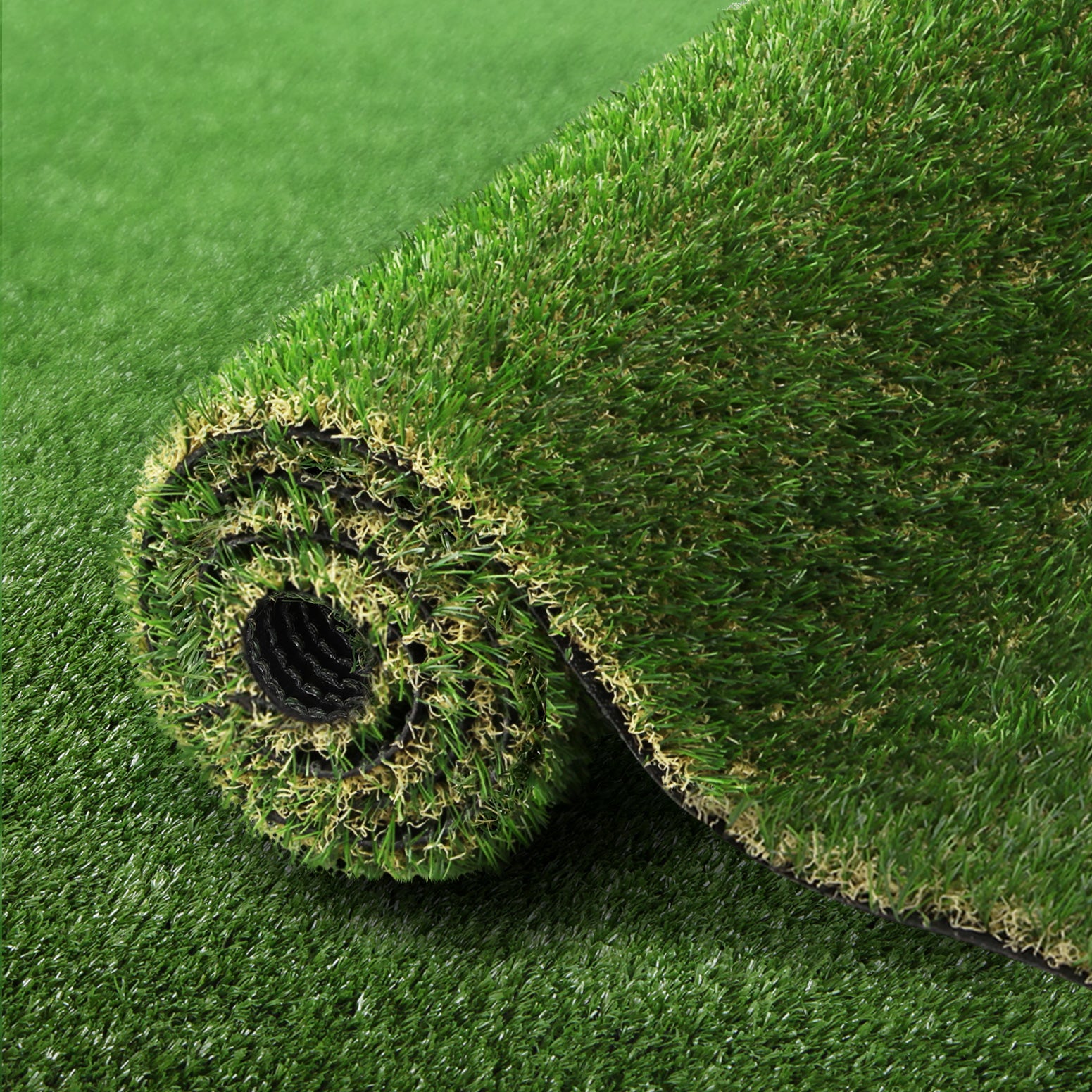 Prime Turf Artificial Grass 30mm 2mx5m 50SQM Synthetic Fake Lawn Turf Plastic Plant 4-coloured