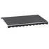 Instahut Retractable Folding Arm Awning Manual Sunshade 4.5Mx2.5M Grey - Outdoorium