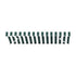 Instahut Retractable Folding Arm Awning Motorised Sunshade 3Mx2.5M Green White