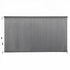 Instahut 3X2.5M HDPE Straight Drop Awning Outdoor Roller Blind Shade Screen Grey