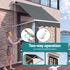 Instahut 1.5 × 2.1m grey motorised pivot arm window awning – additional product image 9