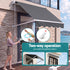 Instahut 1.8 × 2.1m grey motorised pivot arm window awning – additional product image 9