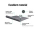 Instahut 2.1 × 2.1m grey motorised pivot arm window awning – additional product image 6