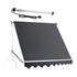 Instahut 2.4 × 2.1m grey motorised pivot arm window awning – additional product image 2