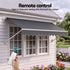 Instahut 3.1 × 2.1m grey motorised pivot arm window awning – additional product image 5